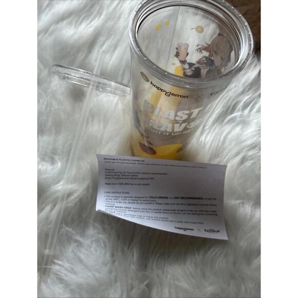 Genshin Impact Happy Lemon Collab 24 oz Tumbler (Klee and Jean) Brand New! - Picture 7 of 9